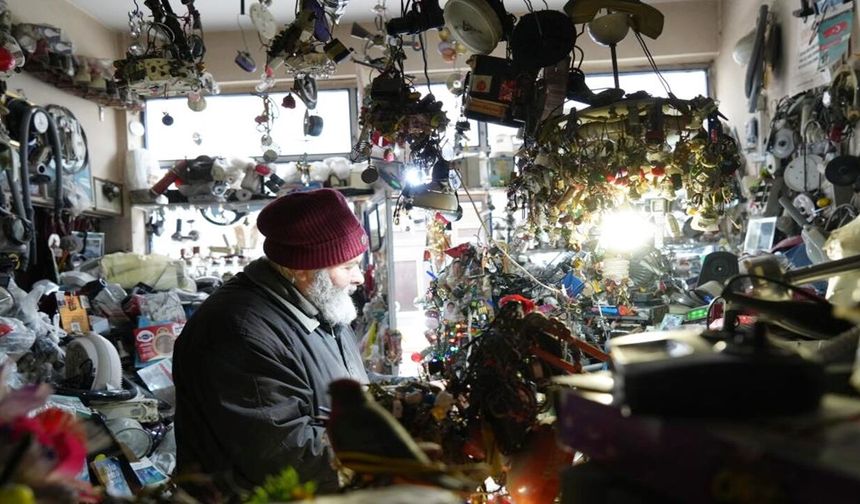 Kastamonu da elektronik tamir dükkanını müzeye çevirdi