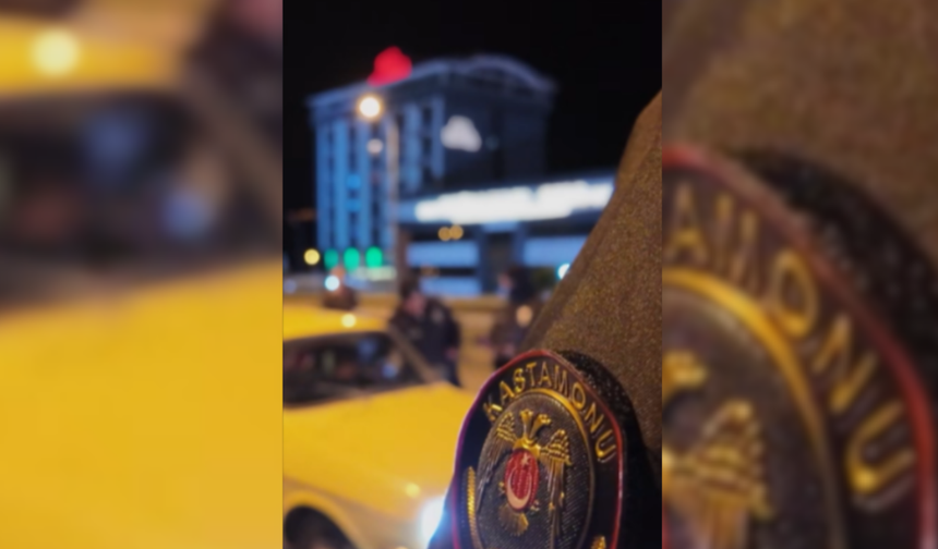 Kastamonu sokaklarında polis harekete geçti