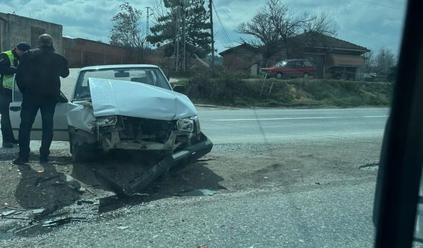 Kastamonu-Taşköprü yolunda trafik kazası!