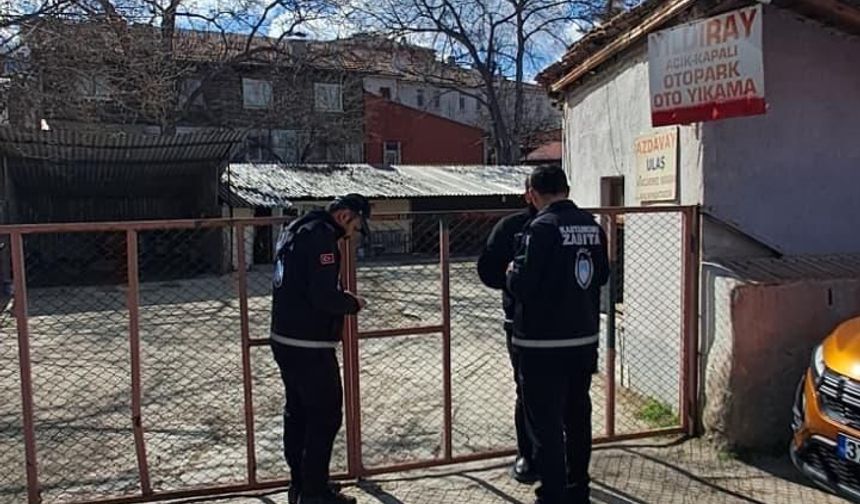 Kastamonu'da operasyon: 3 kişi tutuklandı, şahıslara ait otopark mühürlendi!