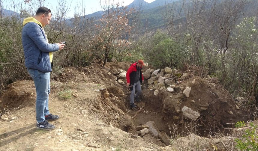 Kastamonu'da Roma dönemine ait kalıntılar bulunmuştu: Defineciler tarafından tahrip edildi!