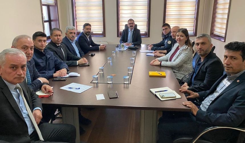 Taşköprü’de orman yangınları gündeme alındı