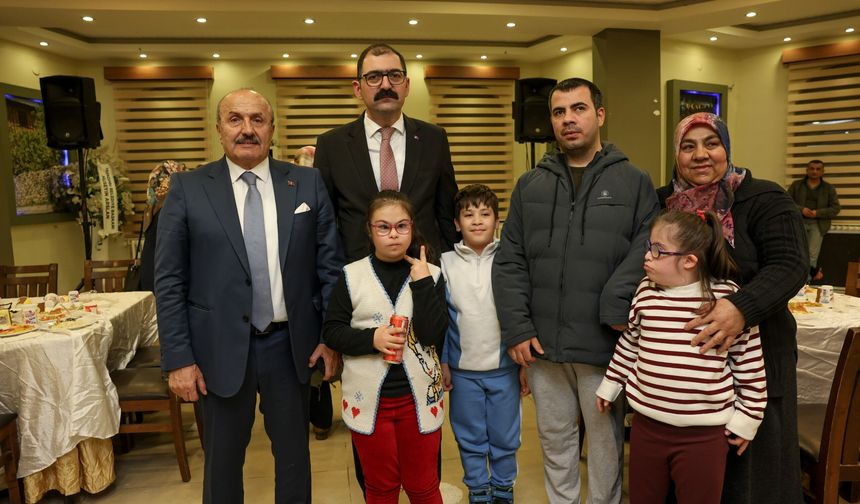 Taşköprü’de özel bireyler ve aileleri iftar sofrasında buluştu