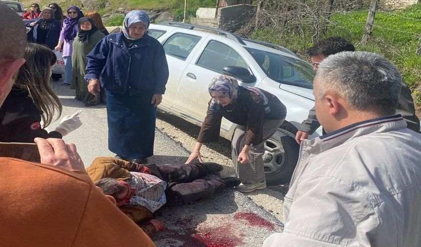 Feci kaza: Karşıya geçmek isteyen yayanın durumu kritik!