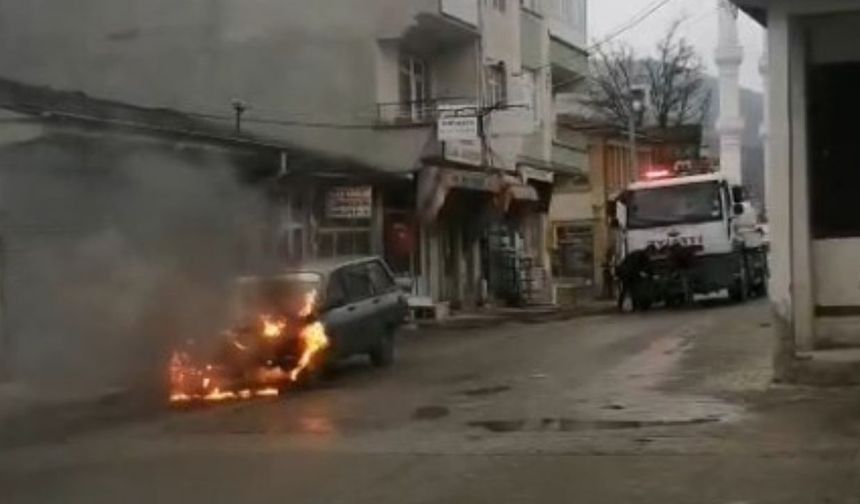 Hanönü’nde seyir halindeyken alevlere teslim oldu