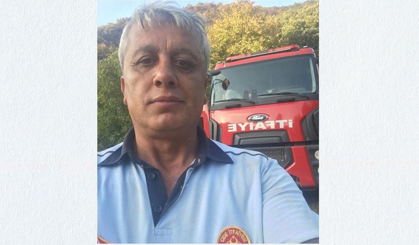 Kastamonu'da acı kayıp: Yıllarca itfaiye eri olarak çalıştı