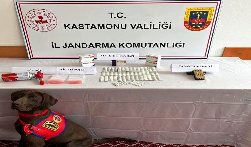 Kastamonu’da yasaklı madde baskını: 1 tutuklama