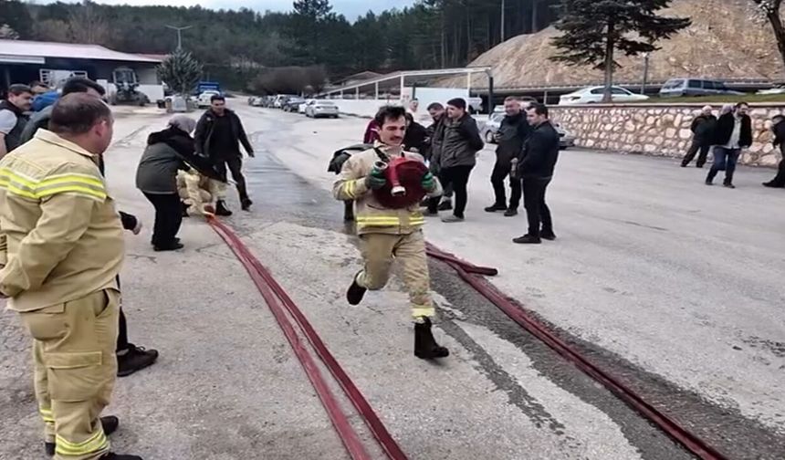 Kastamonu'da ormancılar o kötü gün için yarıştı!