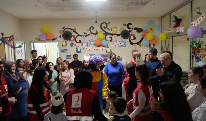 Kastamonu’da çocuk servisinde 23 Nisan coşkusu yaşandı