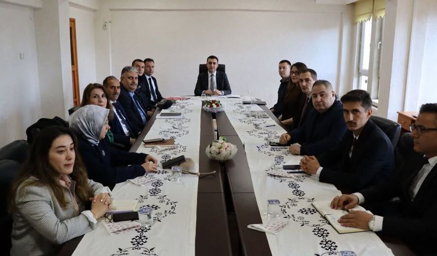 Kastamonu'da 'İlçe İdare Şube Başkanları Toplantısı' yapıldı