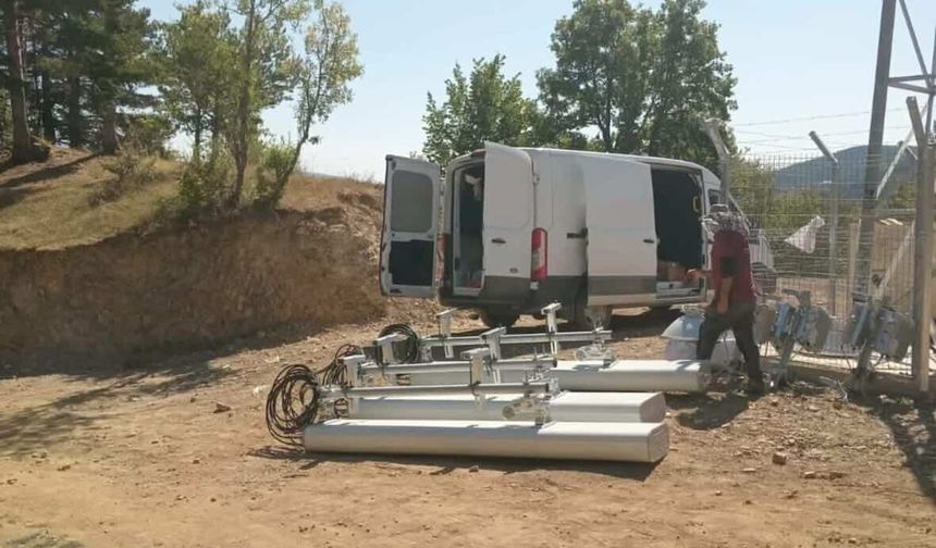 Kastamonu’da köyde sinyal sorunu çözüldü