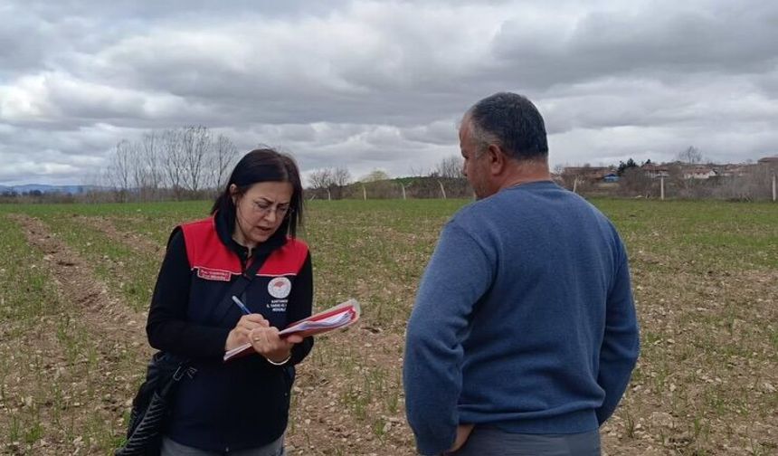 Kastamonu'da üretim alanları denetlendi