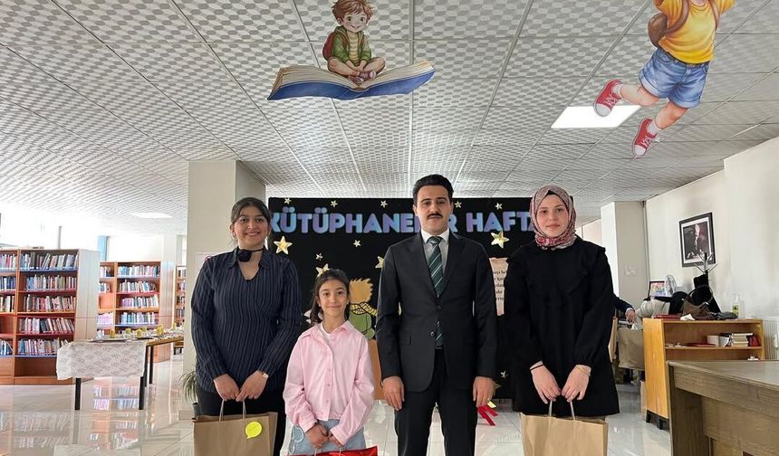 Kastamonu'nun ilçesinde Kütüphane Haftası coşkuyla kutlandı