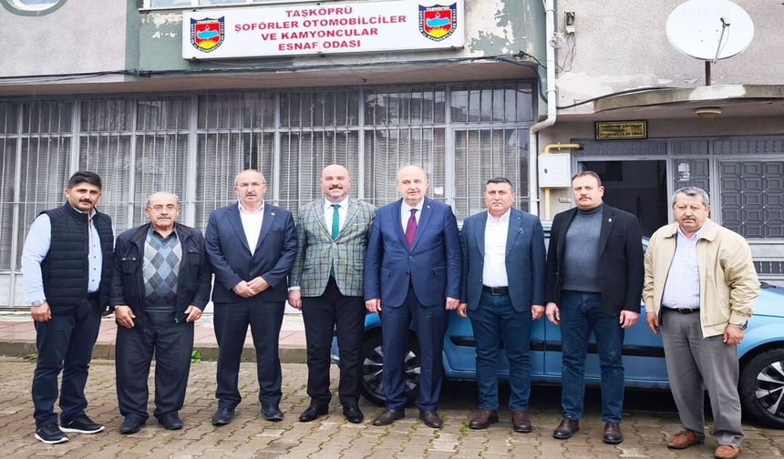 Kastamonu'da KESOB, genel kurula hazırlanıyor: Taşköprü, Hanönü ve Daday'a ziyaret