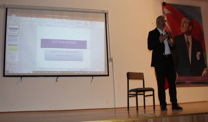 Taşköprü’de 'Aile Son Kalemiz' vurgusu