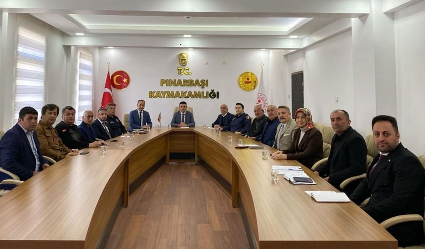 Pınarbaşı’nda şenlik hazırlıkları masaya yatırıldı
