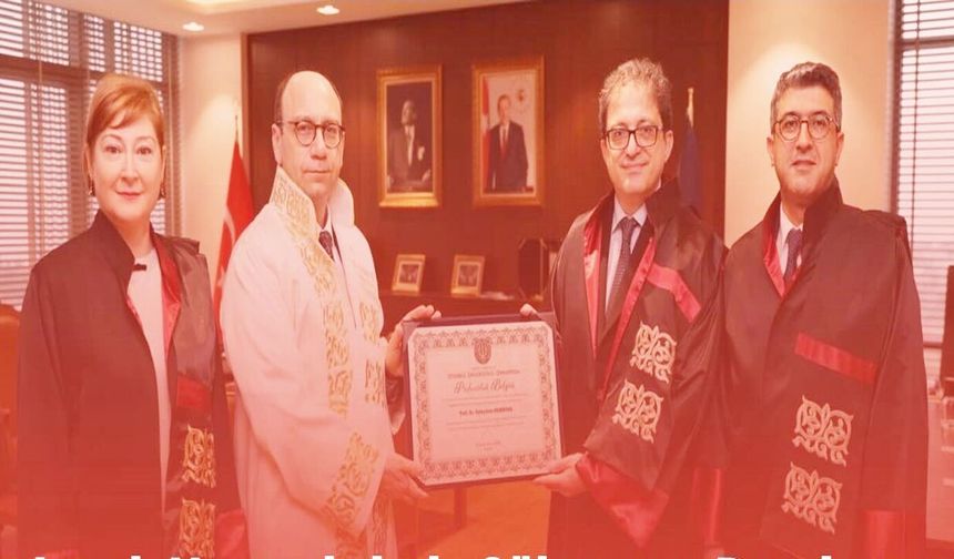 Kastamonulu akademisyen Süleyman Demiryas profesörlük unvanı aldı