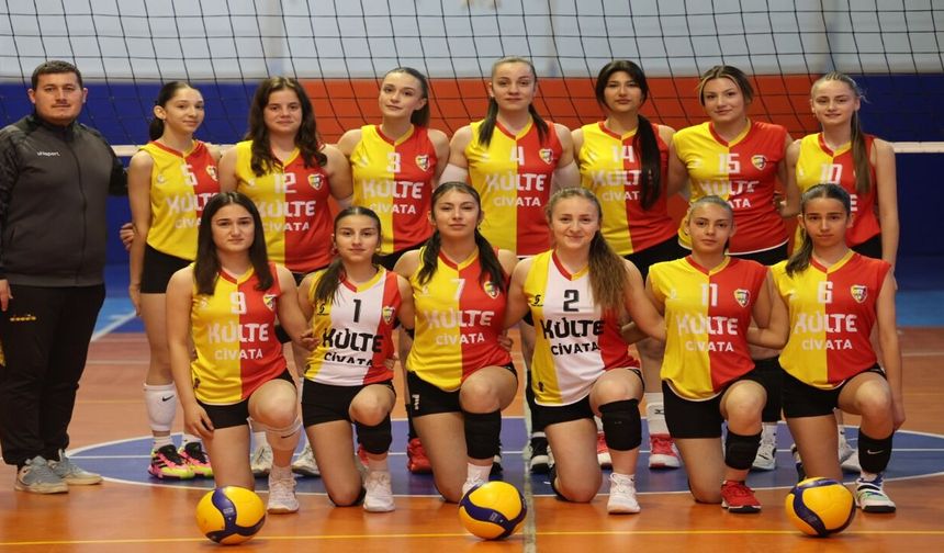 Taşköprüspor’un gururu: Yıldız kızlar Türkiye yolunda