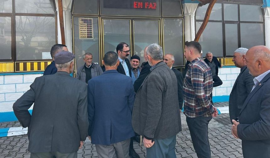 Taşköprü’de cuma buluşması: Kaymakam Demirdağ vatandaşları dinledi