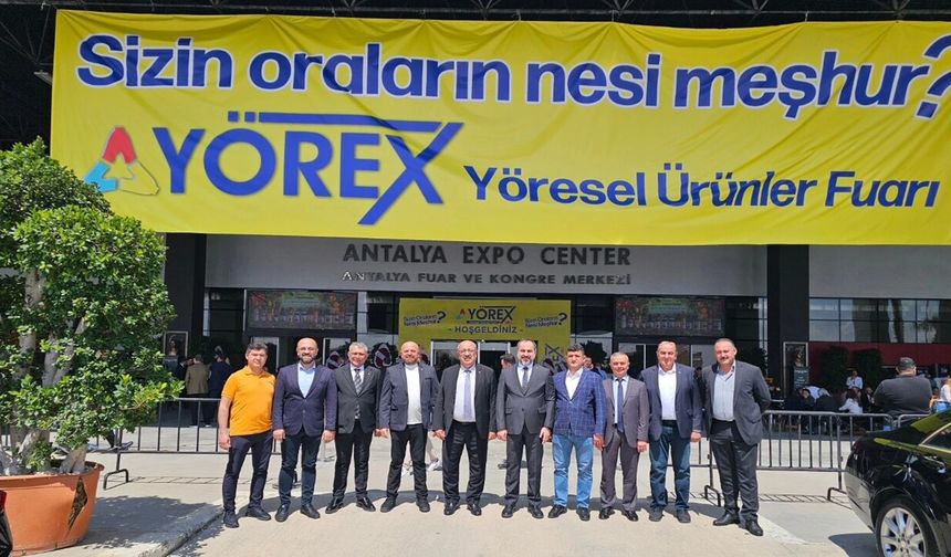 Kastamonu'nun lezzetleri Antalya'da: YÖREX 2026 kapılarını açtı
