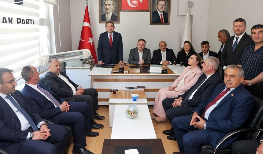 Taşköprü’de bayramlaşma: AK Parti’de birlik ve beraberlik mesajı