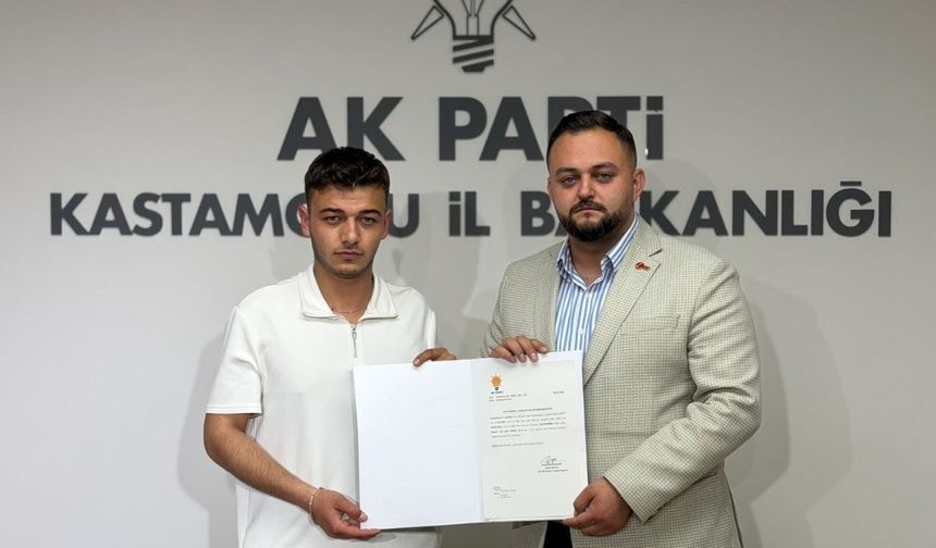 AK Parti Taşköprü’de gençlik teşkilatına yeni lider