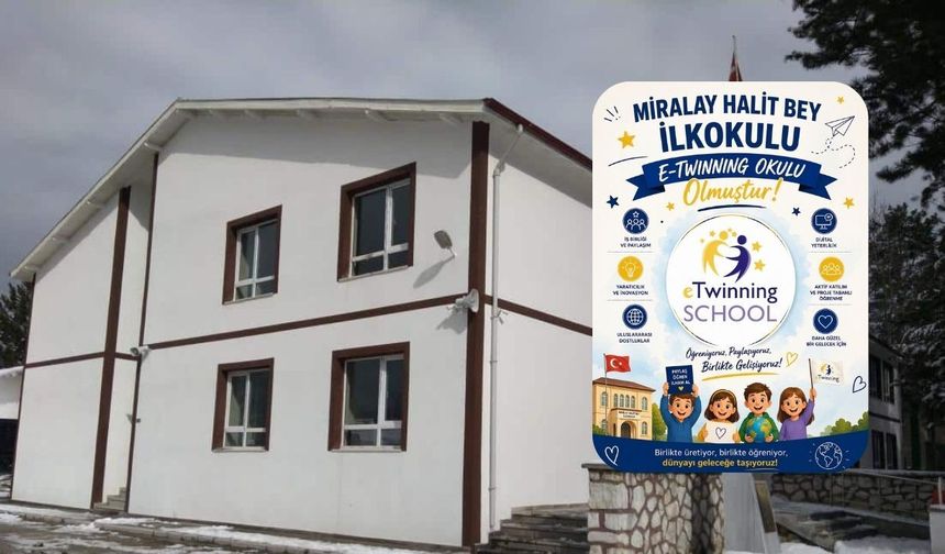 Daday’daki okuldan eTwinning başarısı: 15 okul arasına girdi