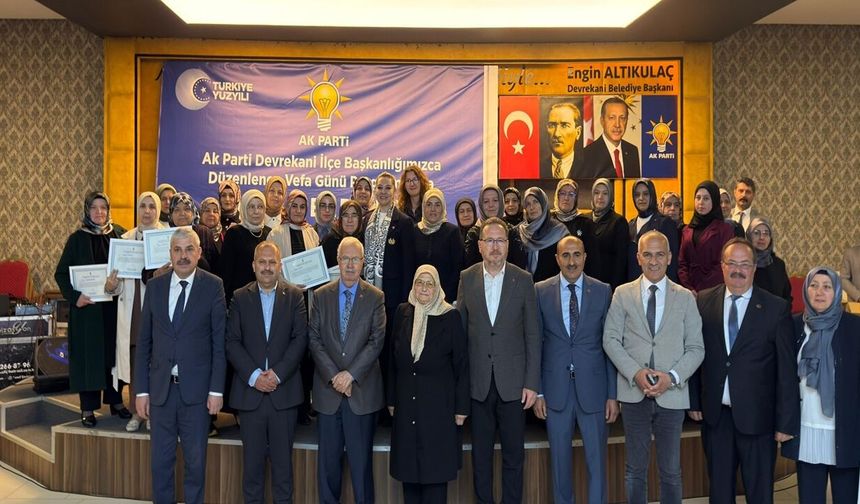 AK Parti, Devrekani’de ‘Vefa Günü’ düzenledi