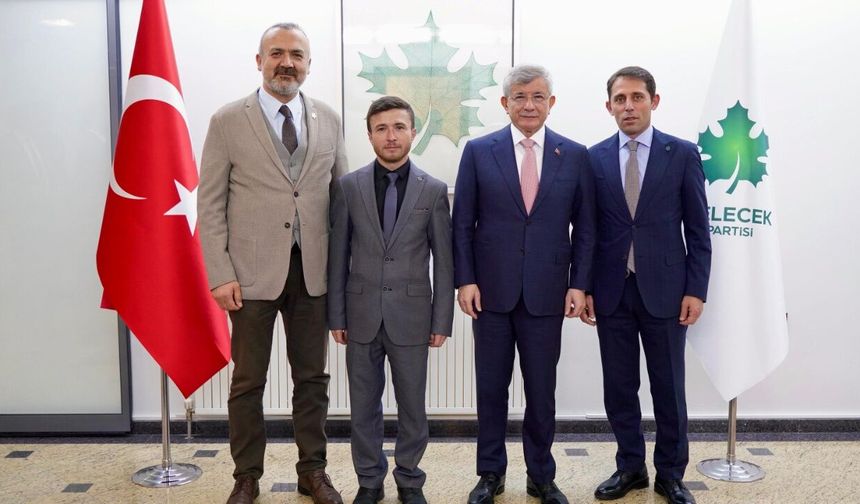 Gelecek Partisi Kastamonu heyetinden genel merkez ziyareti
