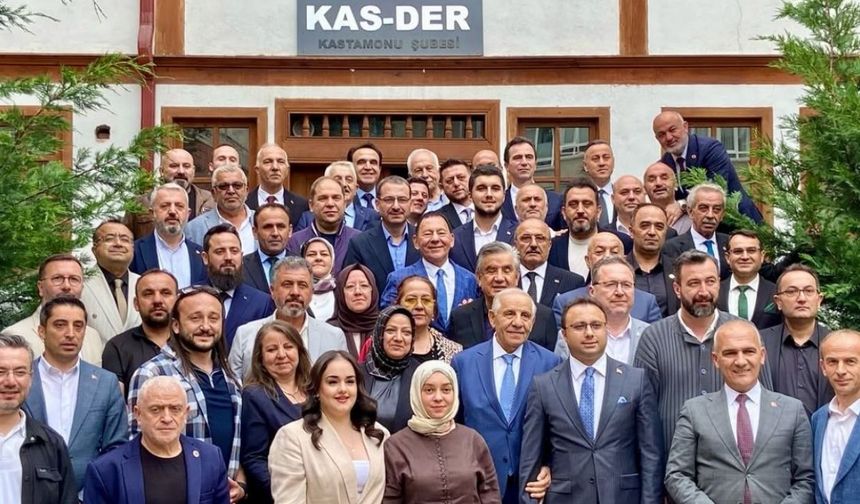 KAS-DER Kastamonu Şubesinde bayramlaşma programı