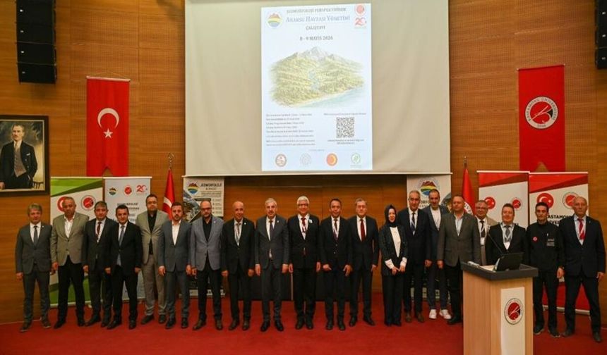 Kastamonu'da 18 üniversiteden akademisyenler, hayat kaynağı suyu konuştu