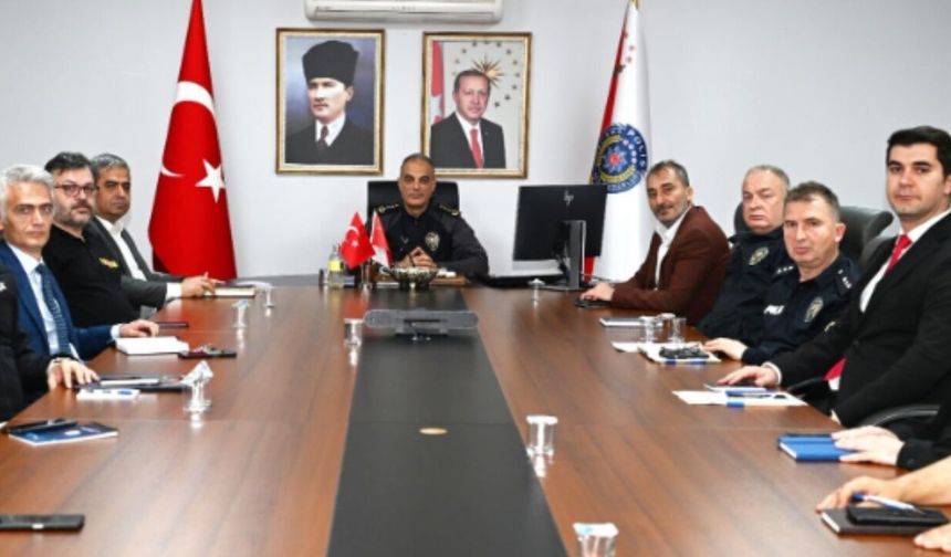 Kastamonu Emniyetinde bayram güvenliği masaya yatırıldı