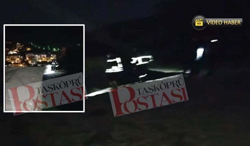 Kastamonu Kalesi’nde panik: Ekipler kalede seferber oldu