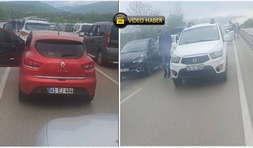Kastamonu'da Kurban Bayramı trafiği: D100'de trafik kilitlendi!