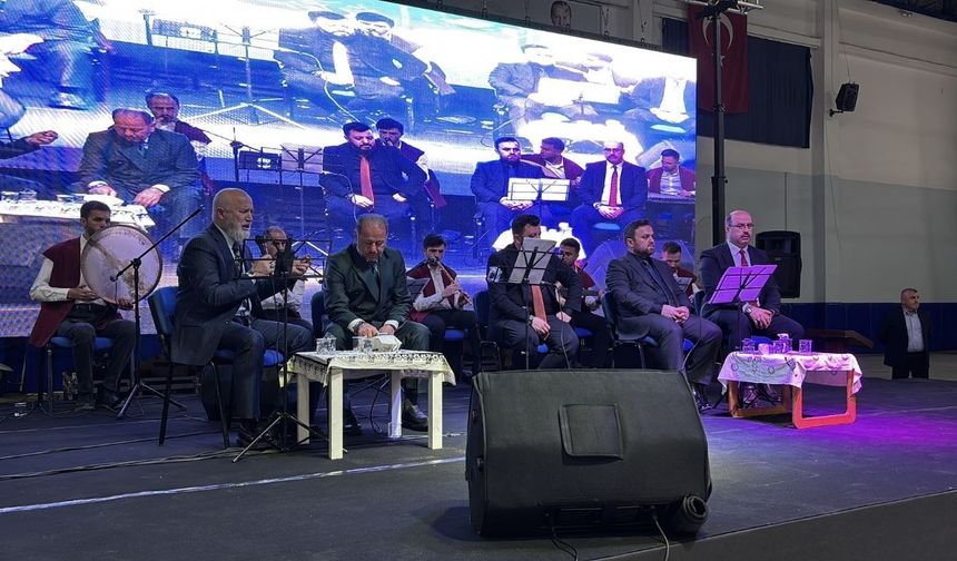 Kastamonu’da manevi gece: Kur’an, ilahi ve şiirlerle gönüller buluştu