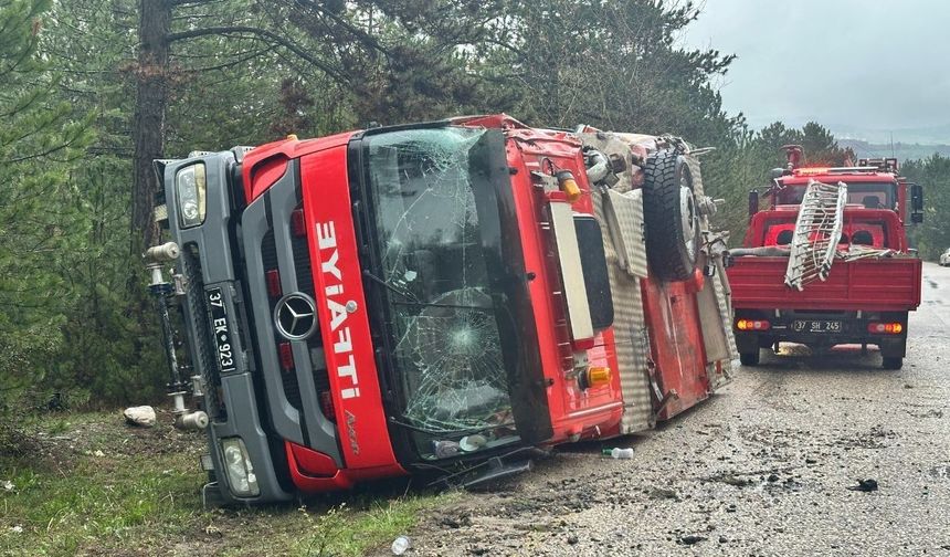 Kastamonu’daki itfaiye kazasının detayları belli oldu