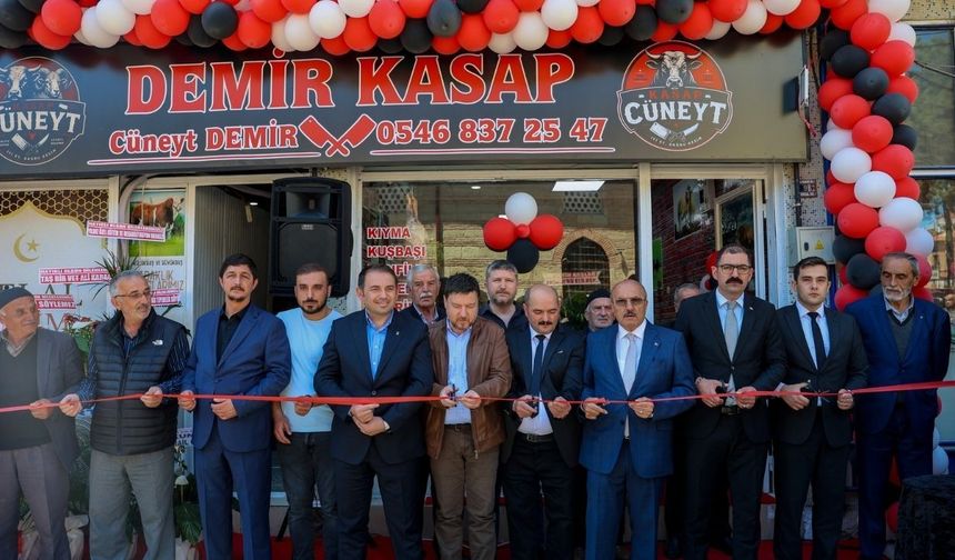 Taşköprü’de Demir Kasap dualarla hizmete açıldı