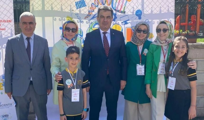 Taşköprü’nün öğrencileri STEM sergisinde projelerini tanıttı