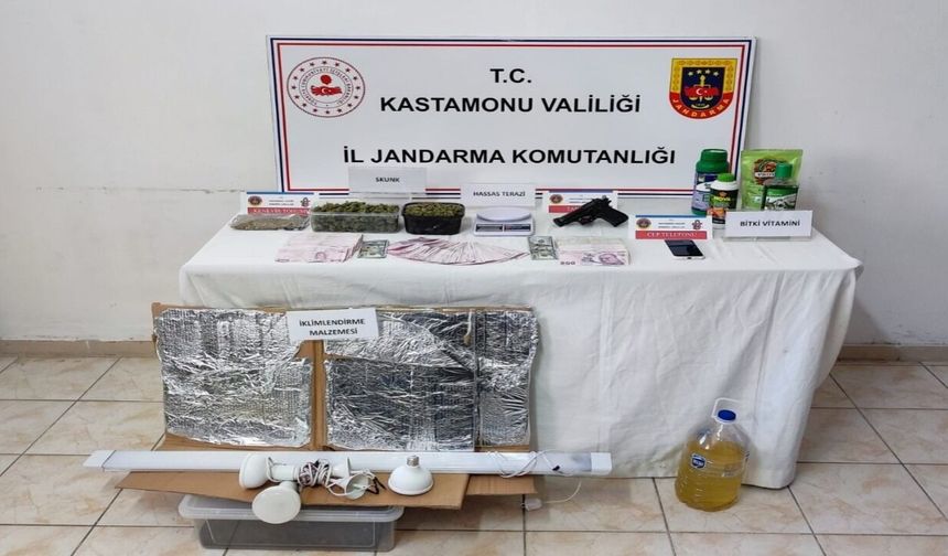Kastamonu’da Narko operasyon!