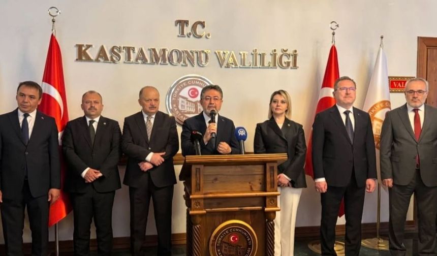 Valilikte bayram buluşması: Bakan Yumaklı Kastamonu’da