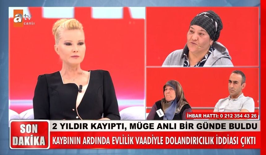 Taşköprü’de yaşıyordu: 2 yıldır kayıp olan kadını Müge Anlı buldu