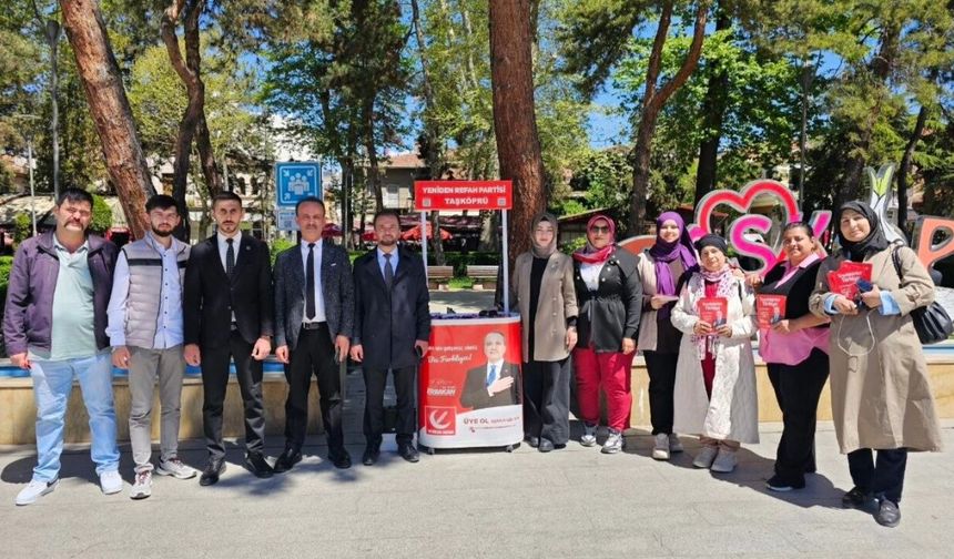 Taşköprü’de saha çalışması! ‘Fetih İçin Fatihler Gerekir’ mesajı