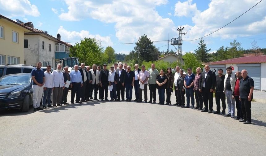 AK Parti Taşköprü’den köylere yakın temas