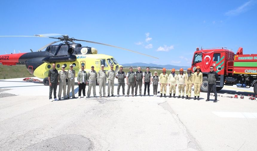 Kastamonu’da alev savaşçıları göreve hazır