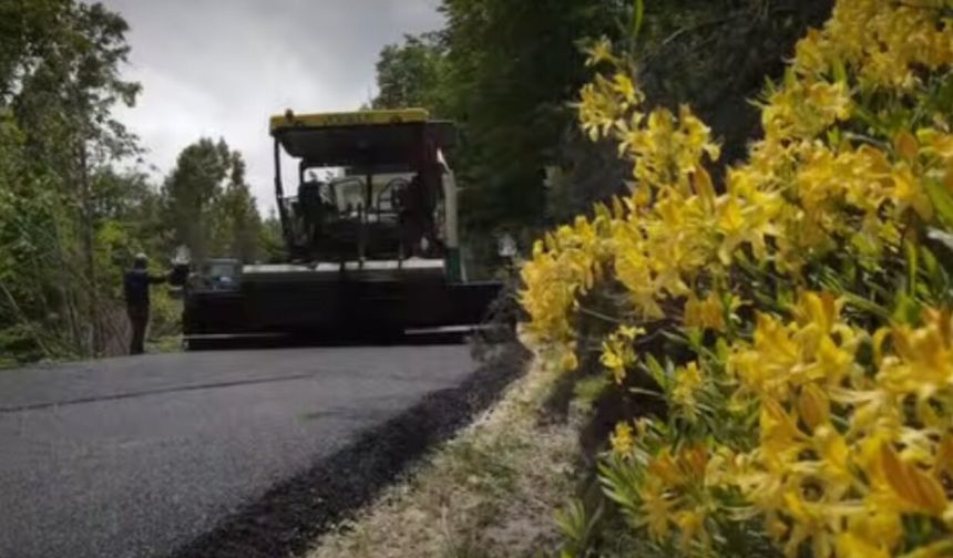 Azdavay’da dev proje! 7,95 Kilometrelik yol yenileniyor