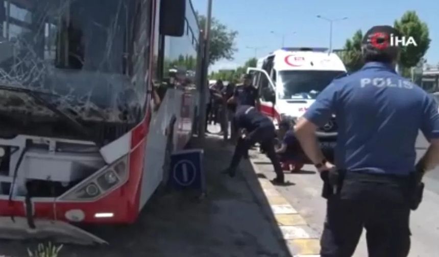 Başkentte EGO otobüsü can aldı: 1 ölü, 9 yaralı