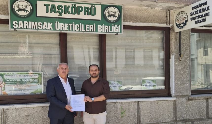 Taşköprü de sarımsak üreticilerine PTT’den yüzde 20 indirim müjdesi