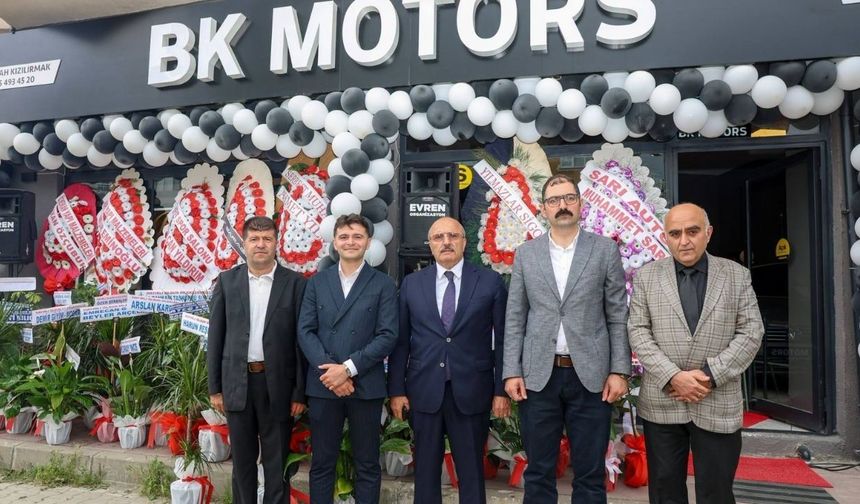 BK Motors Taşköprü’de görkemli törenle hizmete açıldı