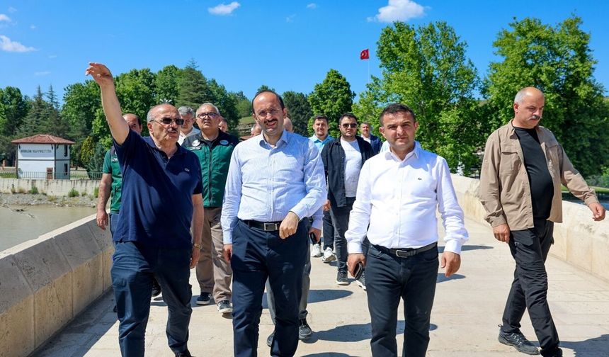 DSİ Genel Müdürü Mehmet Akif Balta’dan Taşköprü’ye yakın takip