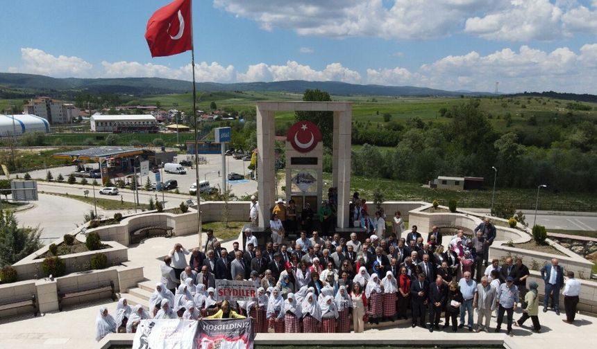 İstiklal Yolu Yürüyüşü’nde katılımcılar Seydiler’de